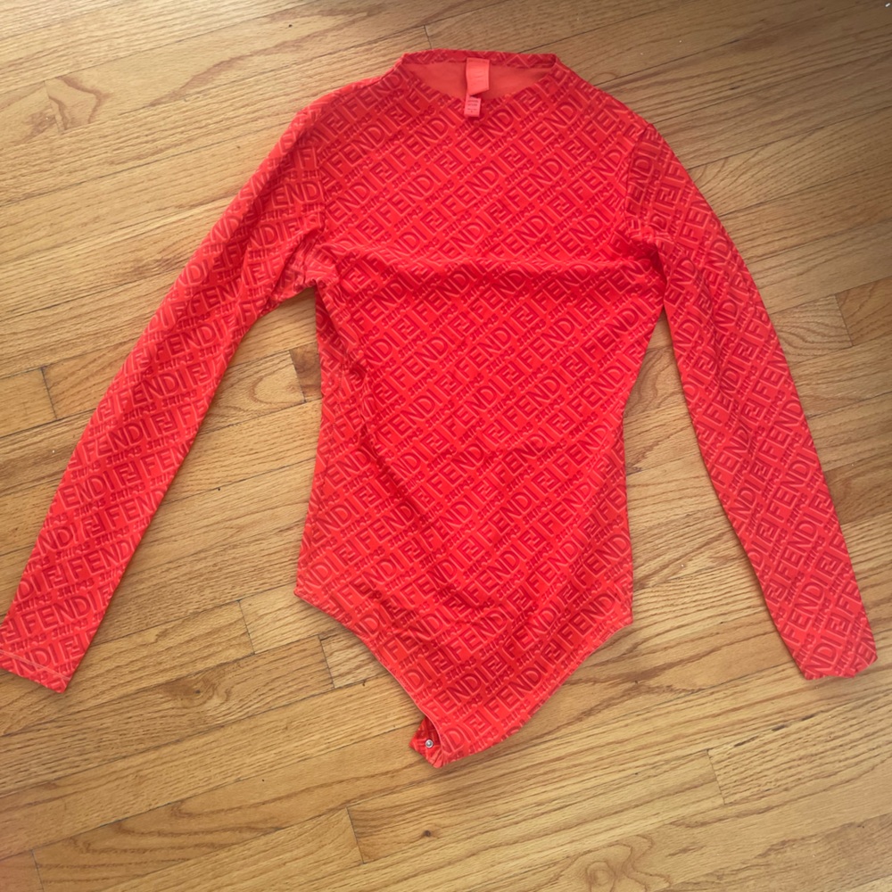 Womens Skims x Fendi body suit AUTHENTIC!!!